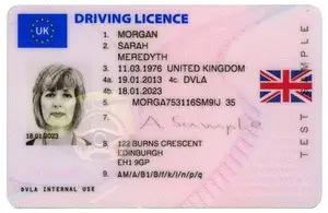 UK driving license